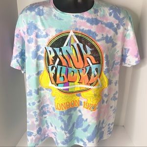 Pink Floyd London 1973 Tie Dye Tee Shirt